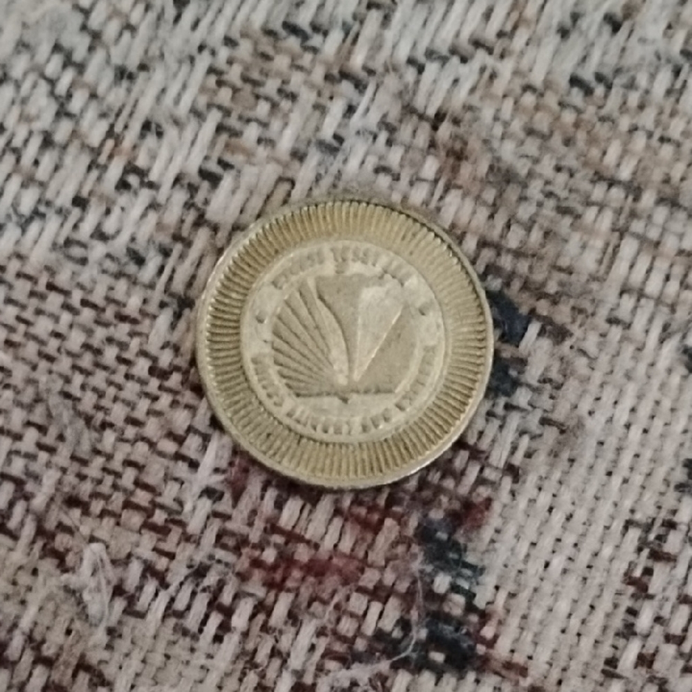 THUNDER BAY (Ontario) CHARITY CASINO - 5 Cents Gaming Token - lighthouse logo
